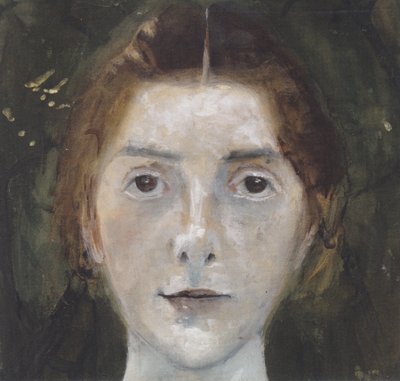 Autoportrait, de face - Paula Modersohn Becker